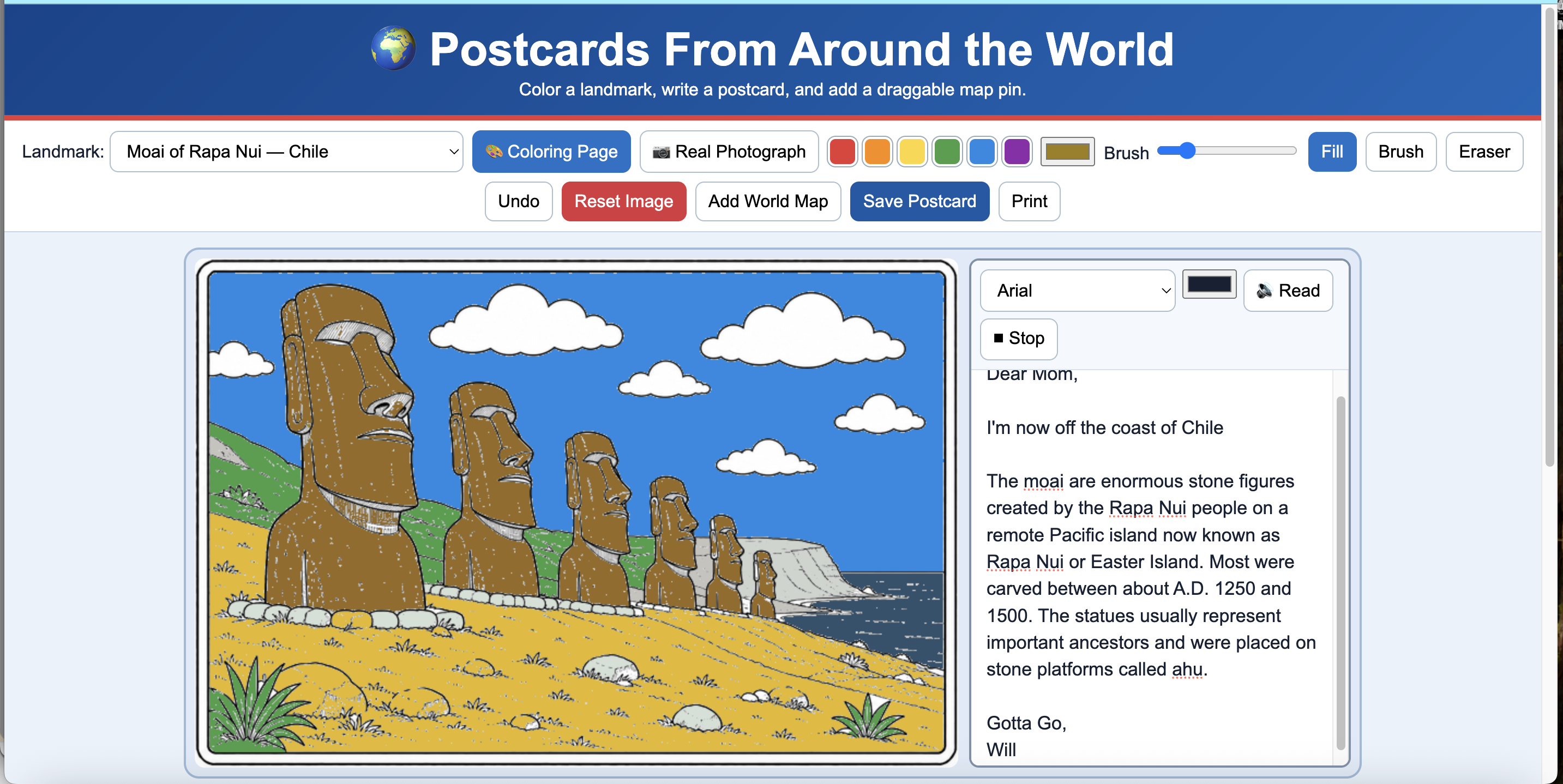 Postcards From Around the World